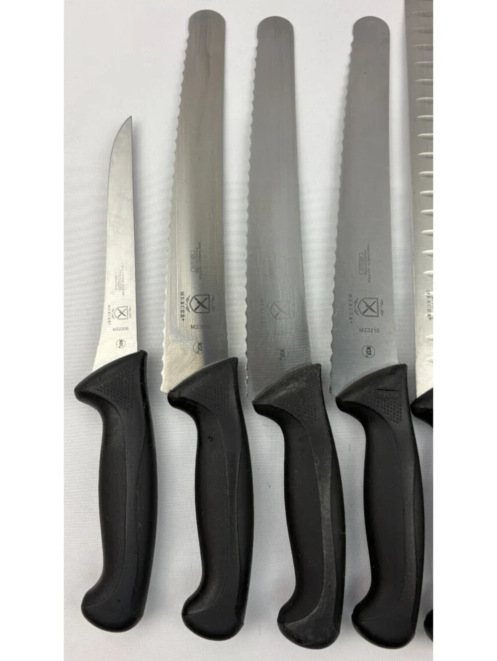 Mercer Culinary 11pc Lot of Stainless Steel Kitchen/Baking Cutlery